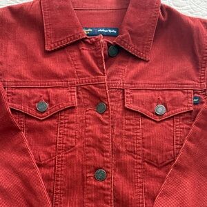 Abercrombie & Fitch  Y2K vintage Women's Rust Truckers Denim Jacket
